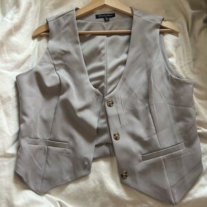 Gray Women's Vest
